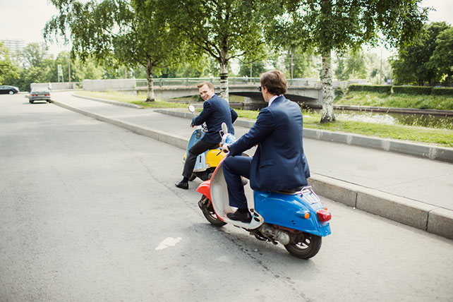 морская свадьба, прогулка