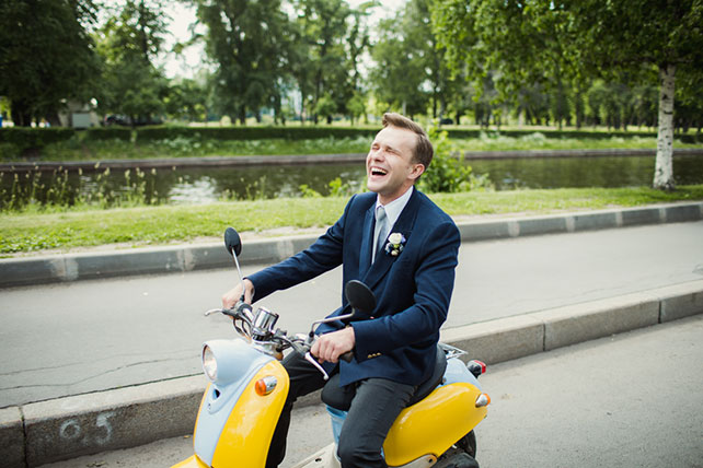 морская свадьба, прогулка