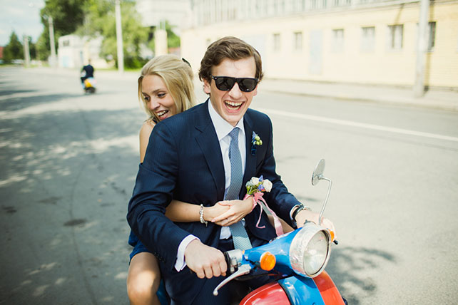 морская свадьба, прогулка