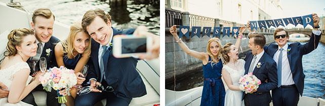 морская свадьба, фотосессия