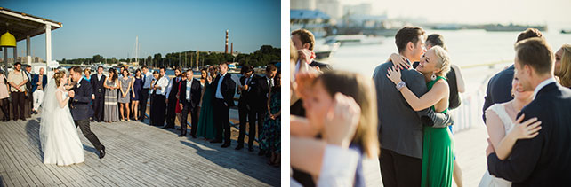 морская свадьба, место торжества