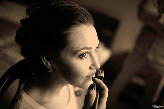 морская свадьба, макияж невесты