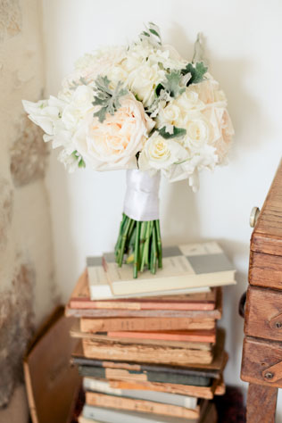 морская свадьба в Ницце, букет невесты