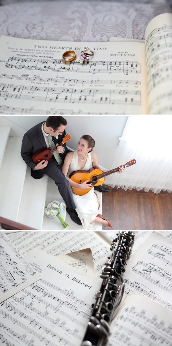 музыкальные инструменты и ноты