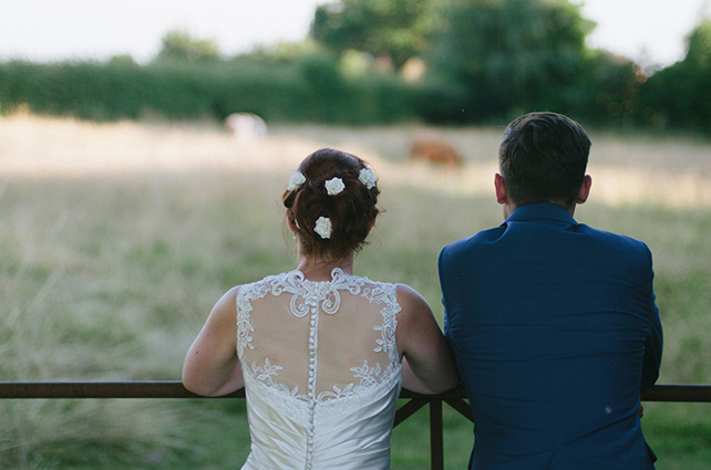 Свадьба в музыкальной тематике, жених и невеста