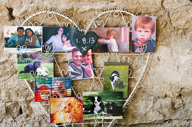 Музыкальная свадьба, фотографии в сердечке