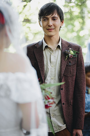 Музыкальная свадьба в стиле бохо, встреча жениха и невесты