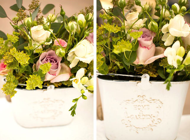 Очаровательная мятно-розовая свадьба Игоря и Анны, живые цветы в декоре свадьбы