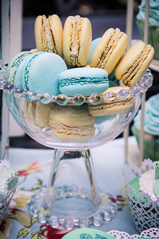 мятно-золотая свадьба, сладкий стол