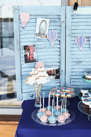 Путешествие на край света, сладкий стол