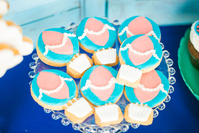 Путешествие на край света, печенье в виде воздушных шаров