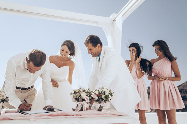 На краю света, церемония