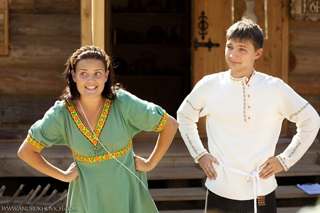 Свадьба в русском народном стиле