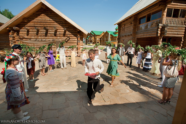 Свадьба в русском народном стиле