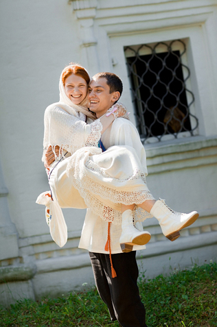 Свадьба в русском народном стиле