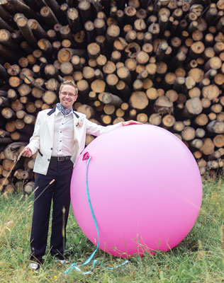 небесная свадьба с воздушными шарами, фотосессия с воздушными шарами