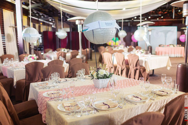 небесная свадьба с воздушными шарами, воздушные шары в декоре