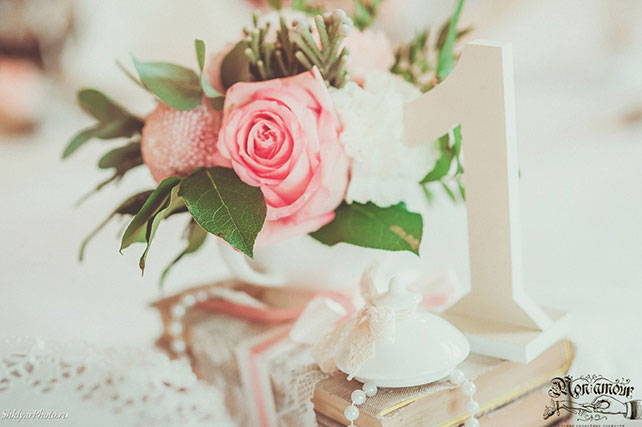 Нежность в розовом цвете, флористика