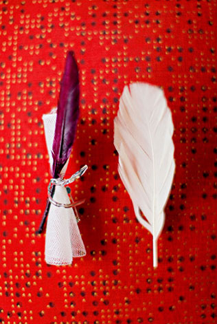 необычная и яркая современная свадьба