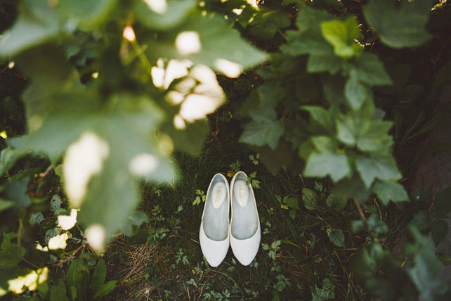 Невероятно чувственная свадьба, туфли невесты