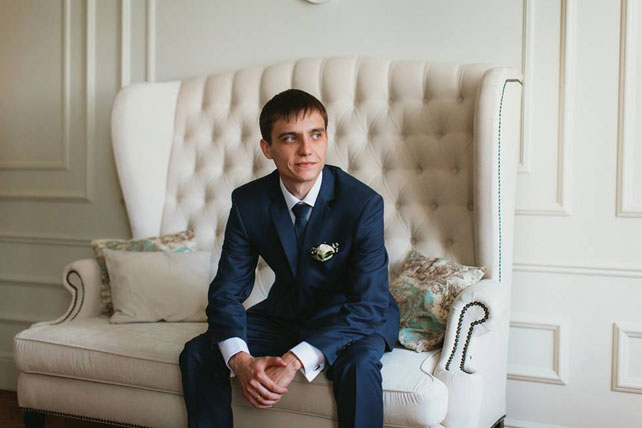 Невероятно чувственная свадьба, образ жениха