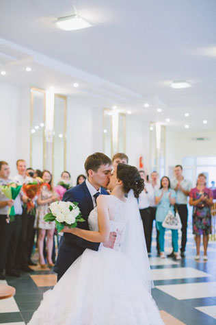 Невероятно чувственная свадьба, церемония