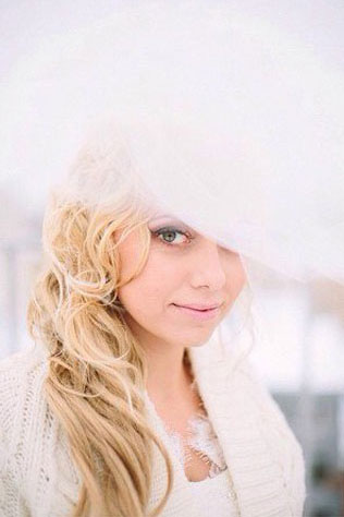 Новогодняя свадьба, образ невесты