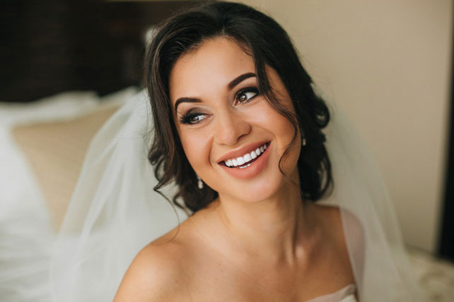 Очаровательная пионовая свадьба Антона и Ольги, образ невесты