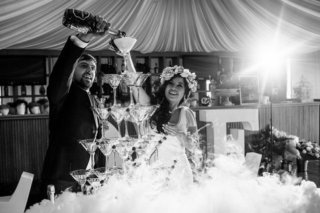 Очаровательная пионовая свадьба Антона и Ольги, напитки для гостей