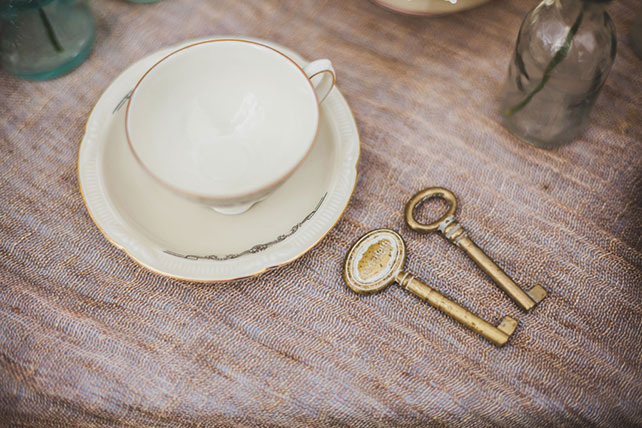 осенняя свадьба, декор поляны для фотосессии