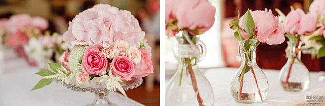 Пионовая свадьба Александры и Константина, декор свадьбы живыми цветами