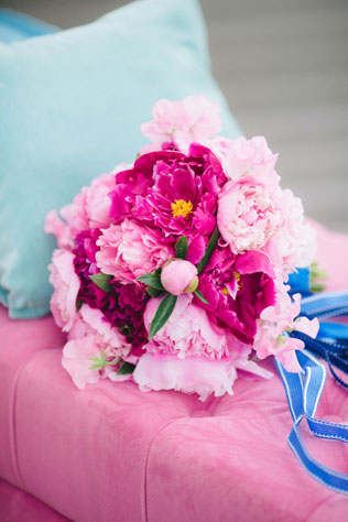 Под парусом мечты, букет невесты