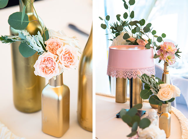 Необычная протея, свадьба Дмитрия и Юлии, декор места торжества