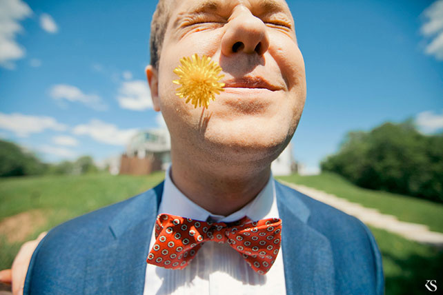 бело-красная летняя свадьба