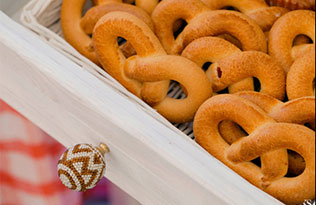 бело-красная летняя свадьба