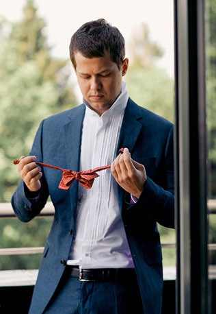 бело-красная летняя свадьба