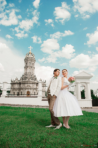 ретро свадьба Романа и Анны