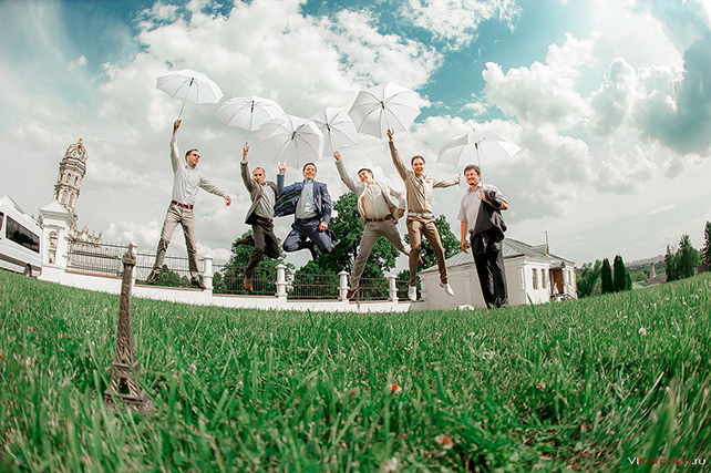 ретро свадьба Романа и Анны