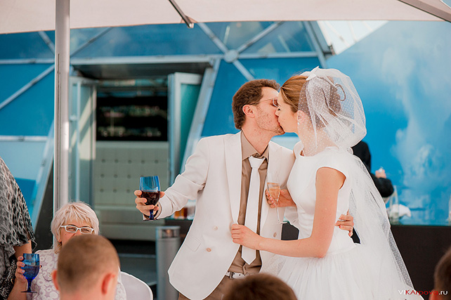 ретро свадьба Романа и Анны