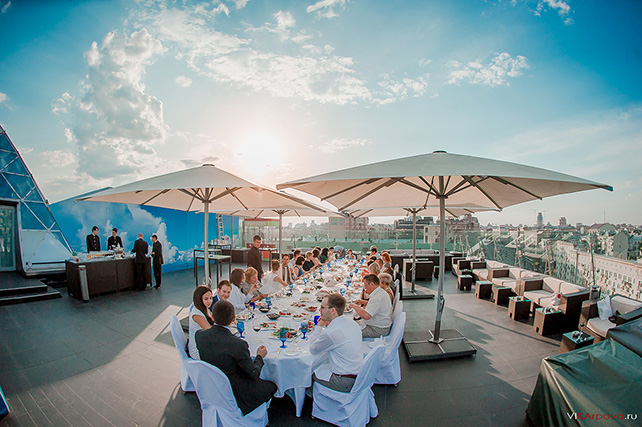 ретро свадьба Романа и Анны