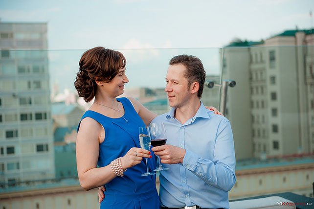 ретро свадьба Романа и Анны