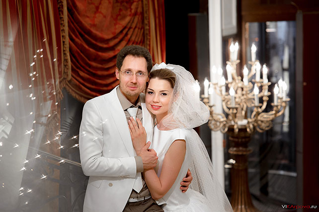ретро свадьба Романа и Анны