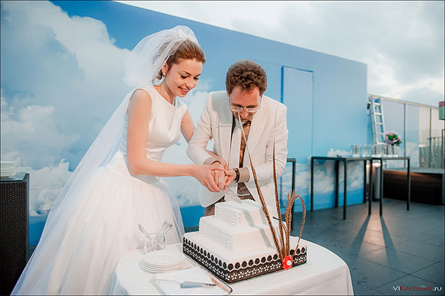 ретро свадьба Романа и Анны