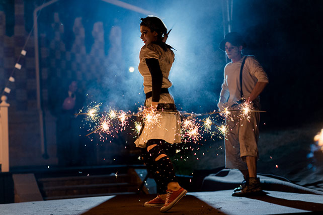 Роскошная белоснежная свадьба, развлекательное шоу