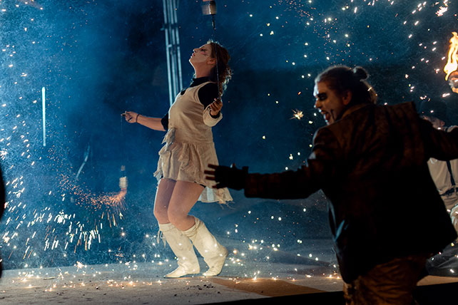 Роскошная белоснежная свадьба, развлекательное шоу