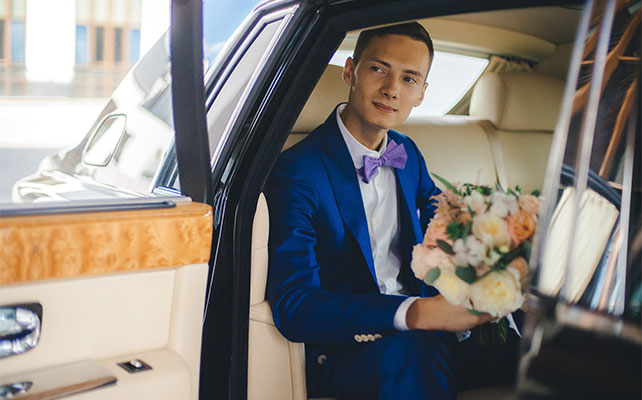 гламурная свадьба с гортензией, образ жениха