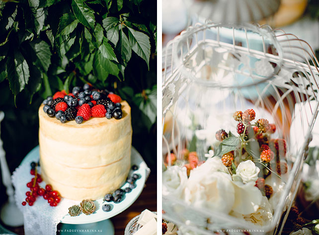 Русско-бразильская свадьба Яны и Арона, декор сладкого стола