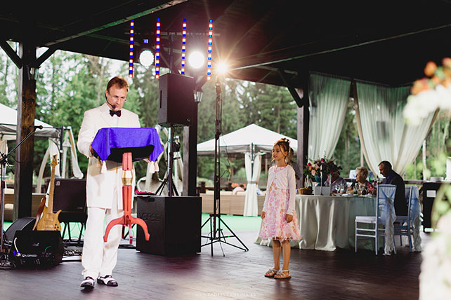 Русско-бразильская свадьба Яны и Арона, иллюзионист на свадьбе