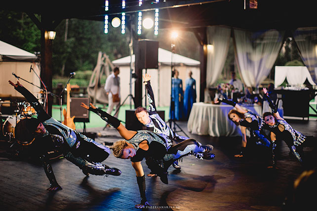 Русско-бразильская свадьба Яны и Арона, шоу-балет на свадьбе