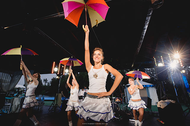 Русско-бразильская свадьба Яны и Арона, шоу-балет на свадьбе